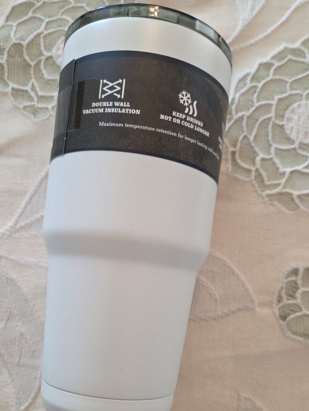 Magellan Outdoors White Throwback 30oz Insulated Tumbler